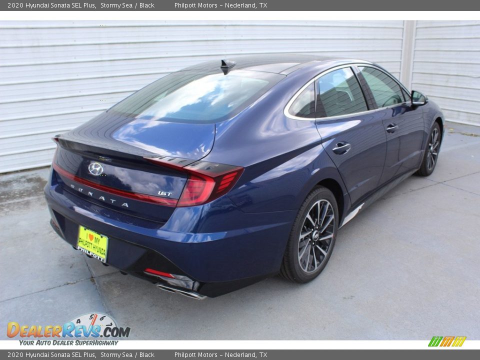2020 Hyundai Sonata SEL Plus Stormy Sea / Black Photo #8