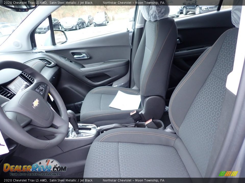 2020 Chevrolet Trax LS AWD Satin Steel Metallic / Jet Black Photo #14