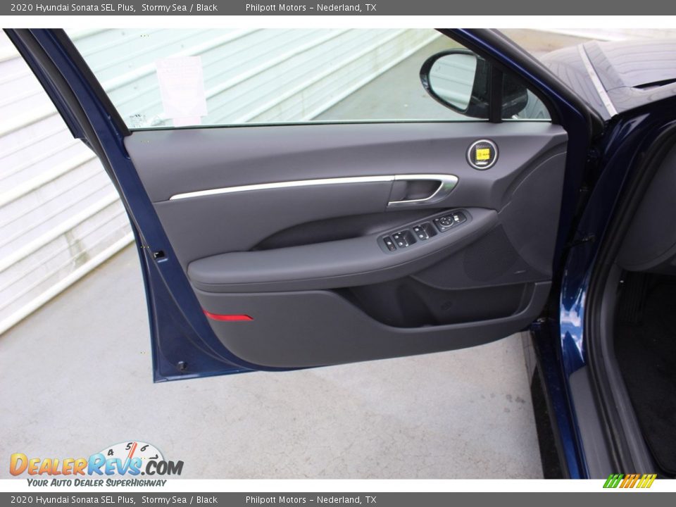 2020 Hyundai Sonata SEL Plus Stormy Sea / Black Photo #9