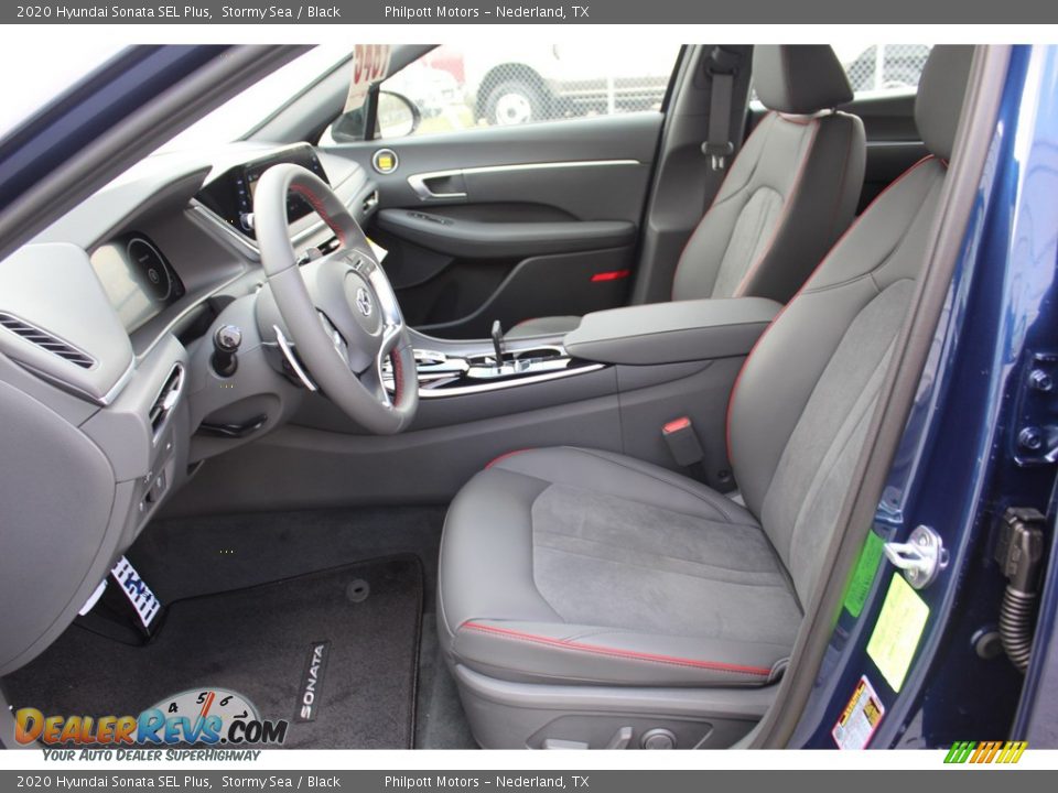 2020 Hyundai Sonata SEL Plus Stormy Sea / Black Photo #10
