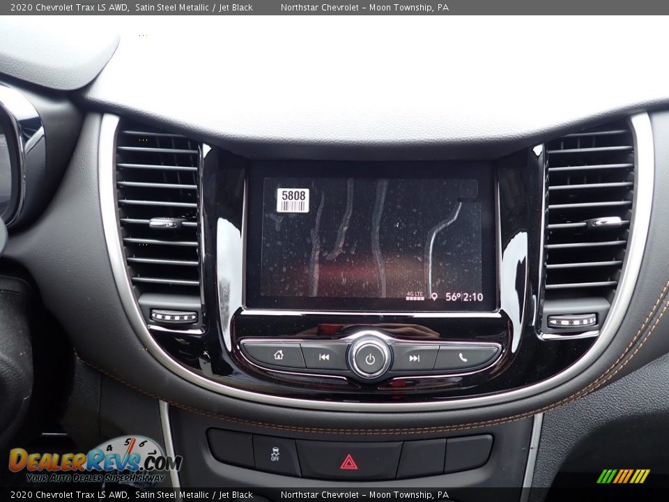 2020 Chevrolet Trax LS AWD Satin Steel Metallic / Jet Black Photo #16