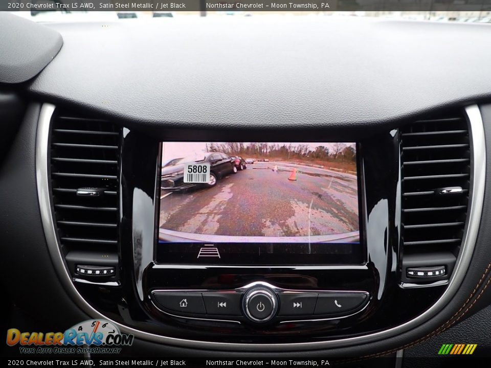 2020 Chevrolet Trax LS AWD Satin Steel Metallic / Jet Black Photo #17