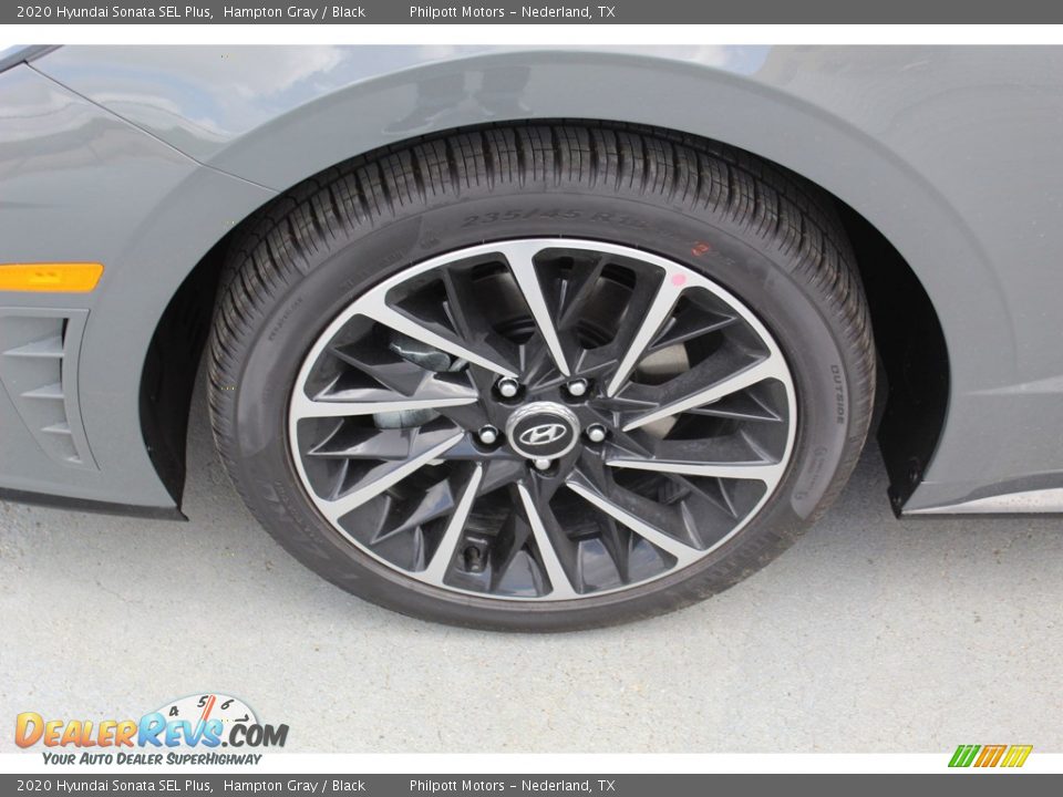 2020 Hyundai Sonata SEL Plus Hampton Gray / Black Photo #5