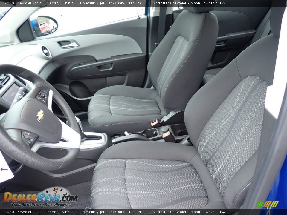 2020 Chevrolet Sonic LT Sedan Kinetic Blue Metallic / Jet Black/Dark Titanium Photo #15