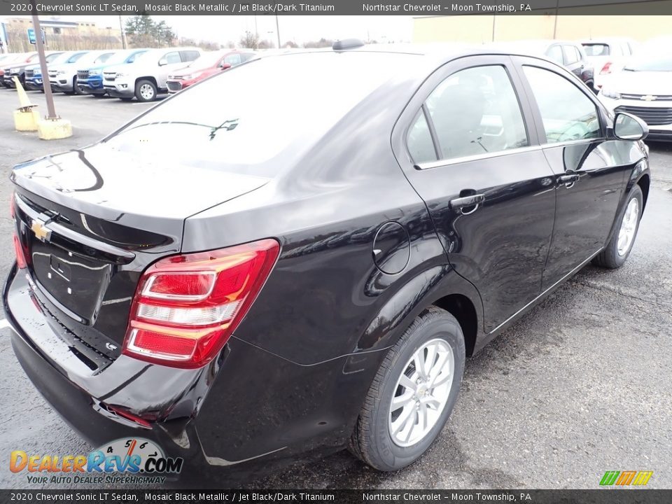 2020 Chevrolet Sonic LT Sedan Mosaic Black Metallic / Jet Black/Dark Titanium Photo #5