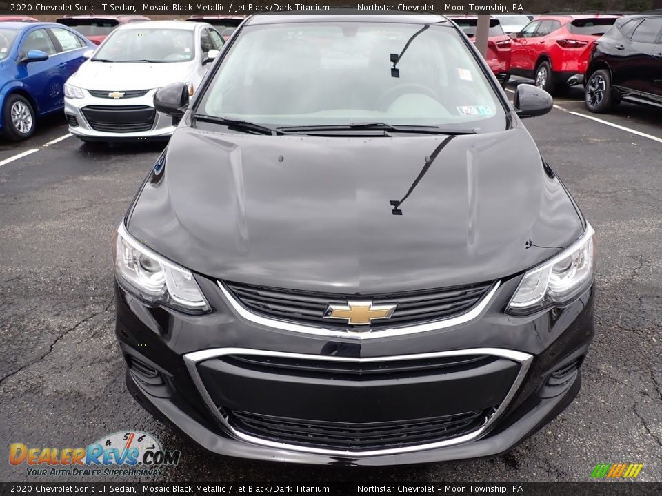 2020 Chevrolet Sonic LT Sedan Mosaic Black Metallic / Jet Black/Dark Titanium Photo #8