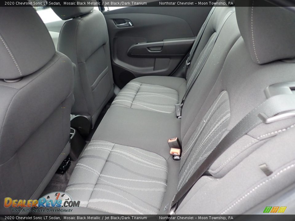 Rear Seat of 2020 Chevrolet Sonic LT Sedan Photo #12