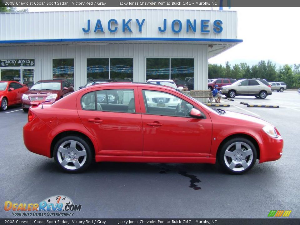 2008 Chevrolet Cobalt Sport Sedan Victory Red / Gray Photo #5