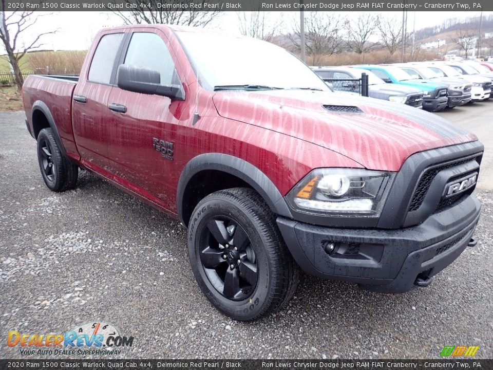 2020 Ram 1500 Classic Warlock Quad Cab 4x4 Delmonico Red Pearl / Black Photo #7