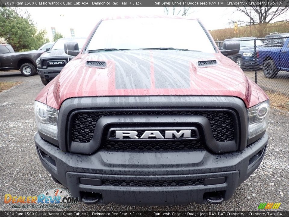 2020 Ram 1500 Classic Warlock Quad Cab 4x4 Delmonico Red Pearl / Black Photo #8