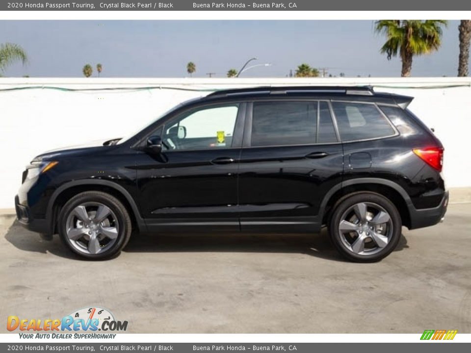 2020 Honda Passport Touring Crystal Black Pearl / Black Photo #4