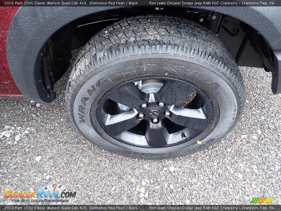 2020 Ram 1500 Classic Warlock Quad Cab 4x4 Delmonico Red Pearl / Black Photo #9