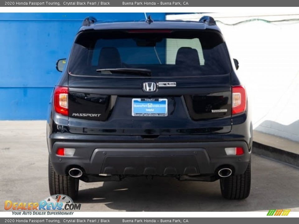 2020 Honda Passport Touring Crystal Black Pearl / Black Photo #5