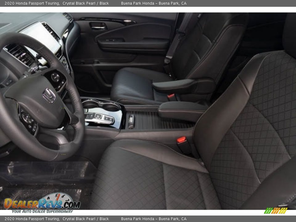2020 Honda Passport Touring Crystal Black Pearl / Black Photo #15