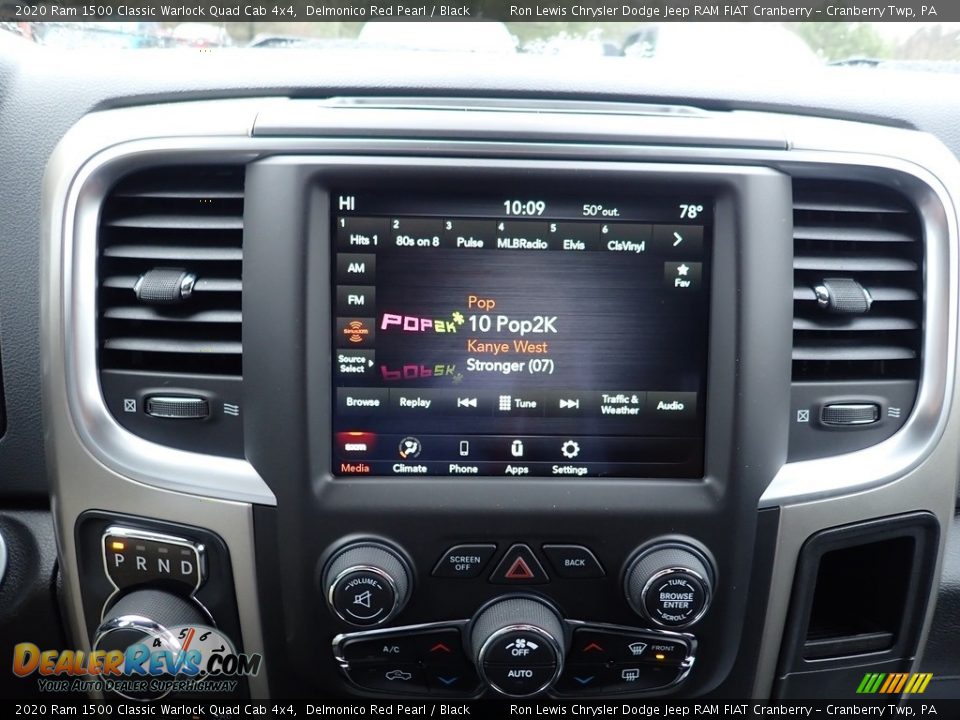 2020 Ram 1500 Classic Warlock Quad Cab 4x4 Delmonico Red Pearl / Black Photo #17