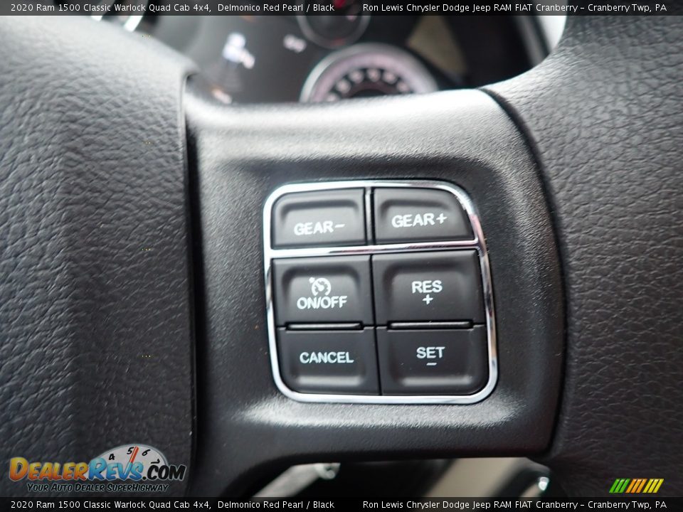 2020 Ram 1500 Classic Warlock Quad Cab 4x4 Delmonico Red Pearl / Black Photo #19