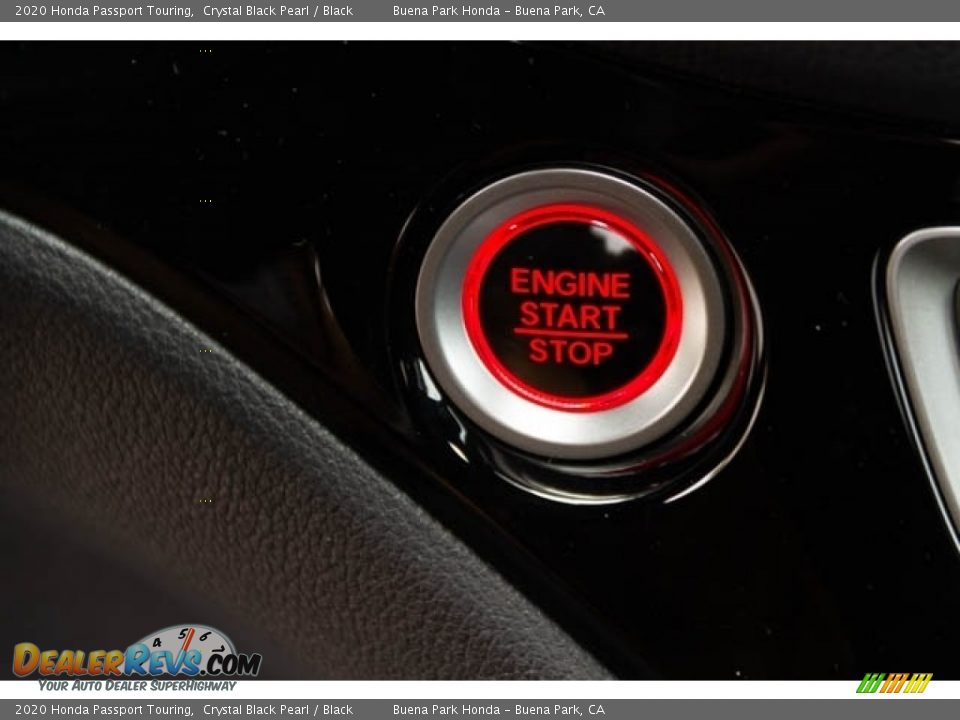 2020 Honda Passport Touring Crystal Black Pearl / Black Photo #22