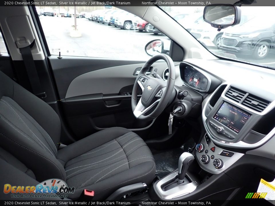 2020 Chevrolet Sonic LT Sedan Silver Ice Metallic / Jet Black/Dark Titanium Photo #11