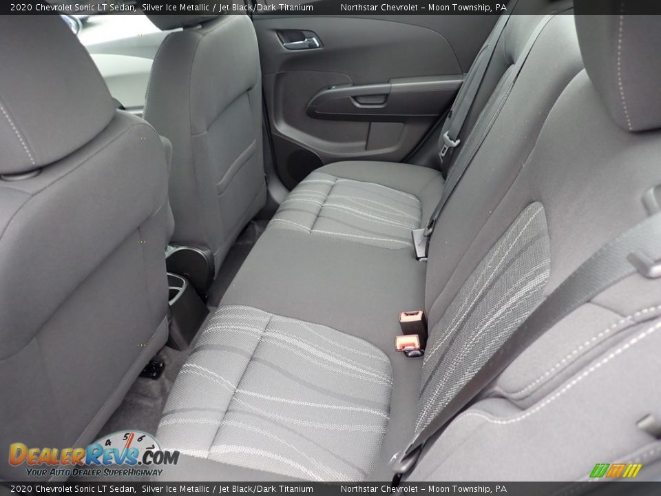 2020 Chevrolet Sonic LT Sedan Silver Ice Metallic / Jet Black/Dark Titanium Photo #12