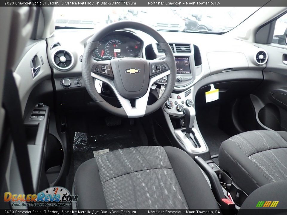 2020 Chevrolet Sonic LT Sedan Silver Ice Metallic / Jet Black/Dark Titanium Photo #13