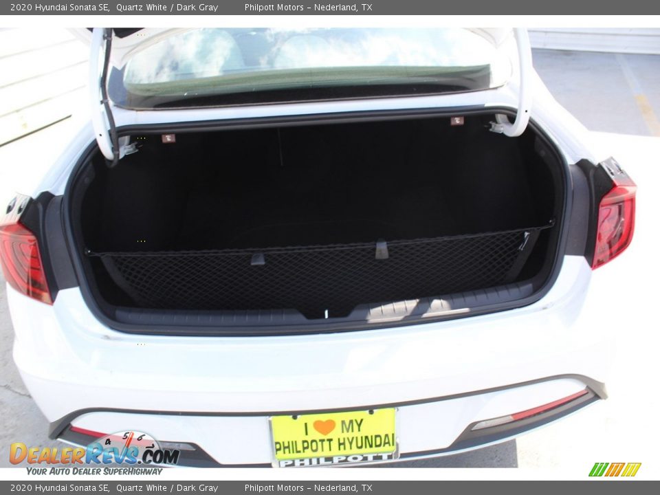2020 Hyundai Sonata SE Quartz White / Dark Gray Photo #22