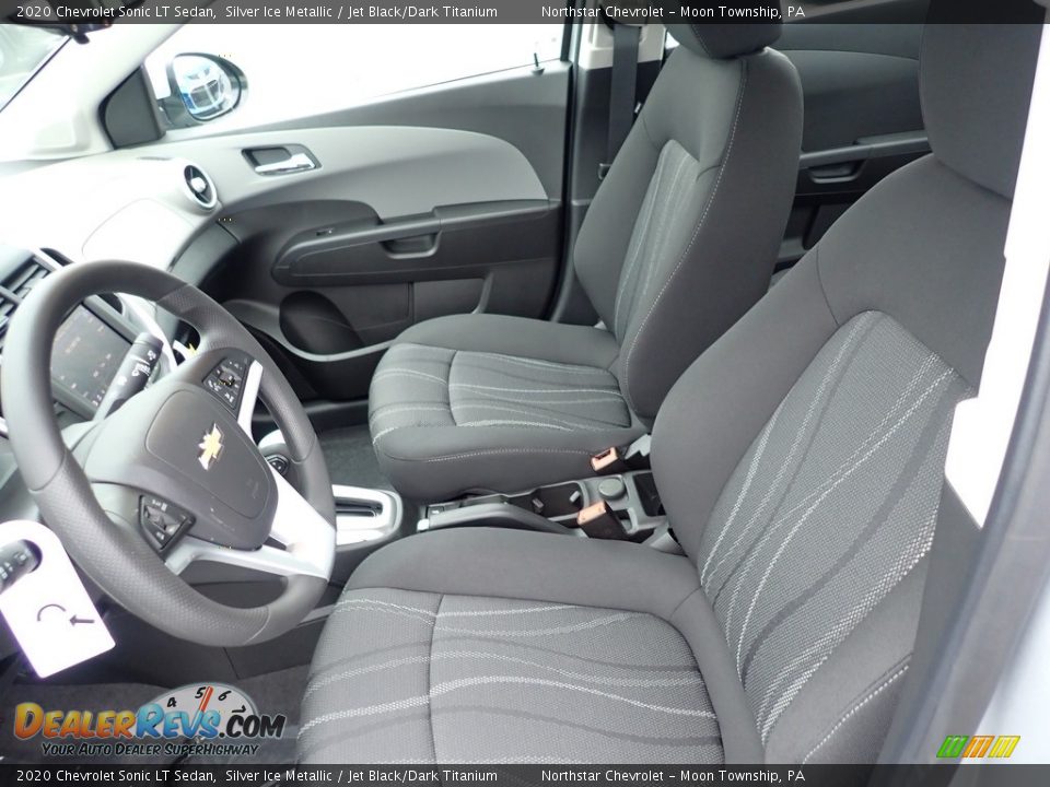 2020 Chevrolet Sonic LT Sedan Silver Ice Metallic / Jet Black/Dark Titanium Photo #15