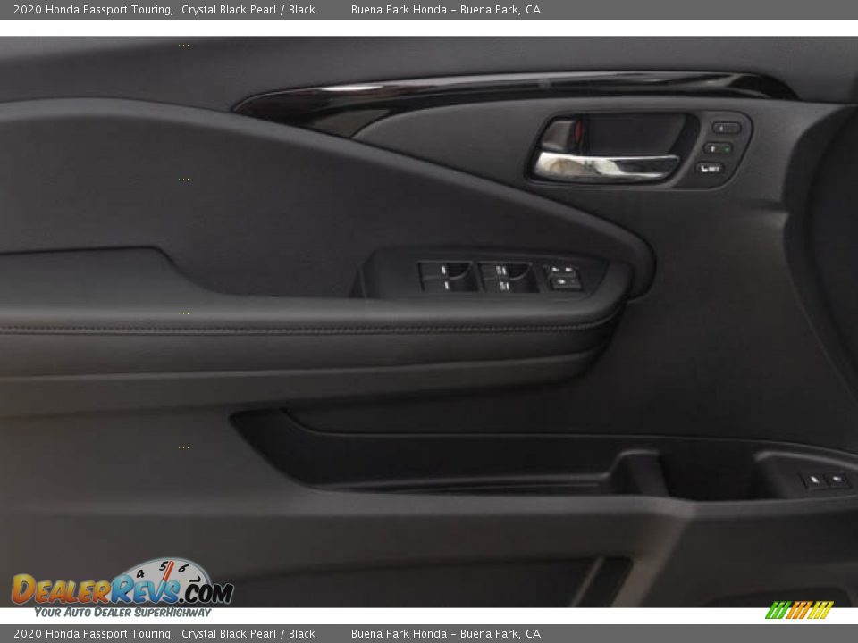 2020 Honda Passport Touring Crystal Black Pearl / Black Photo #34
