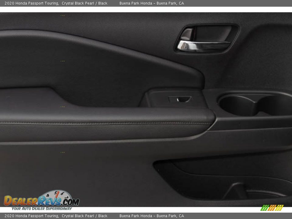 2020 Honda Passport Touring Crystal Black Pearl / Black Photo #36