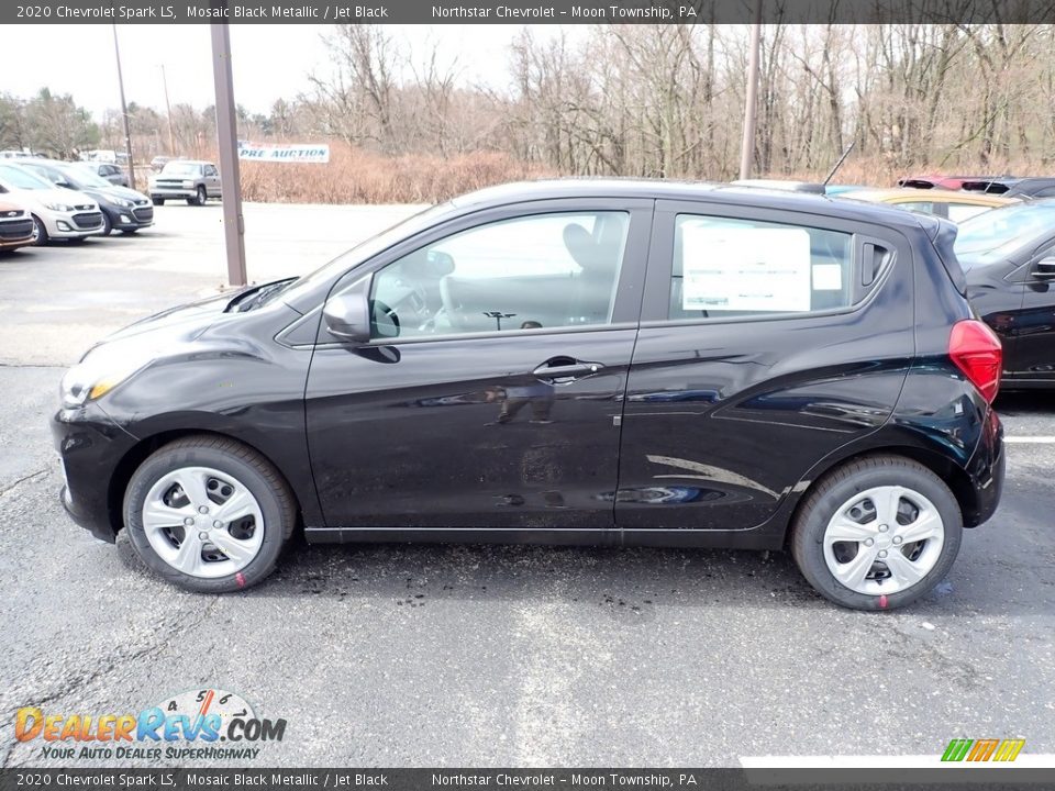 2020 Chevrolet Spark LS Mosaic Black Metallic / Jet Black Photo #2