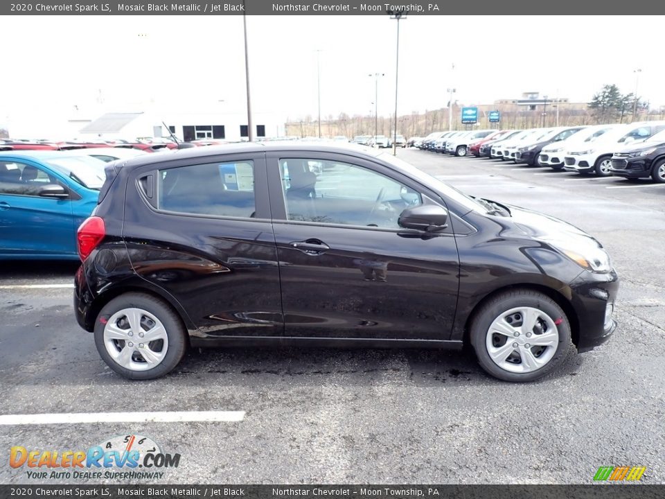 2020 Chevrolet Spark LS Mosaic Black Metallic / Jet Black Photo #6