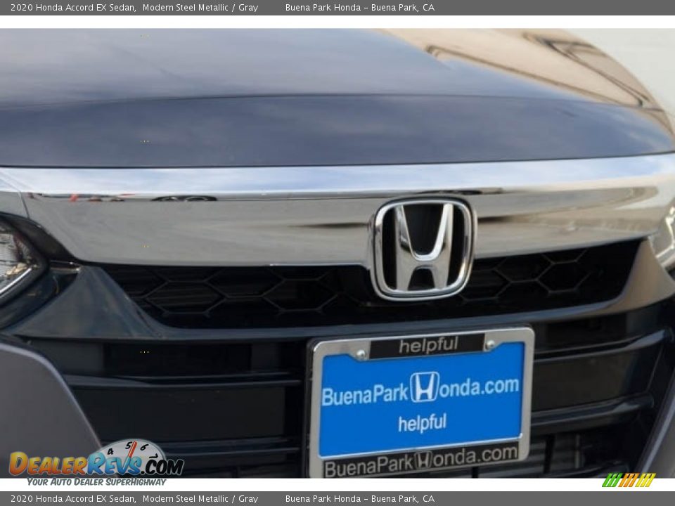 2020 Honda Accord EX Sedan Modern Steel Metallic / Gray Photo #4