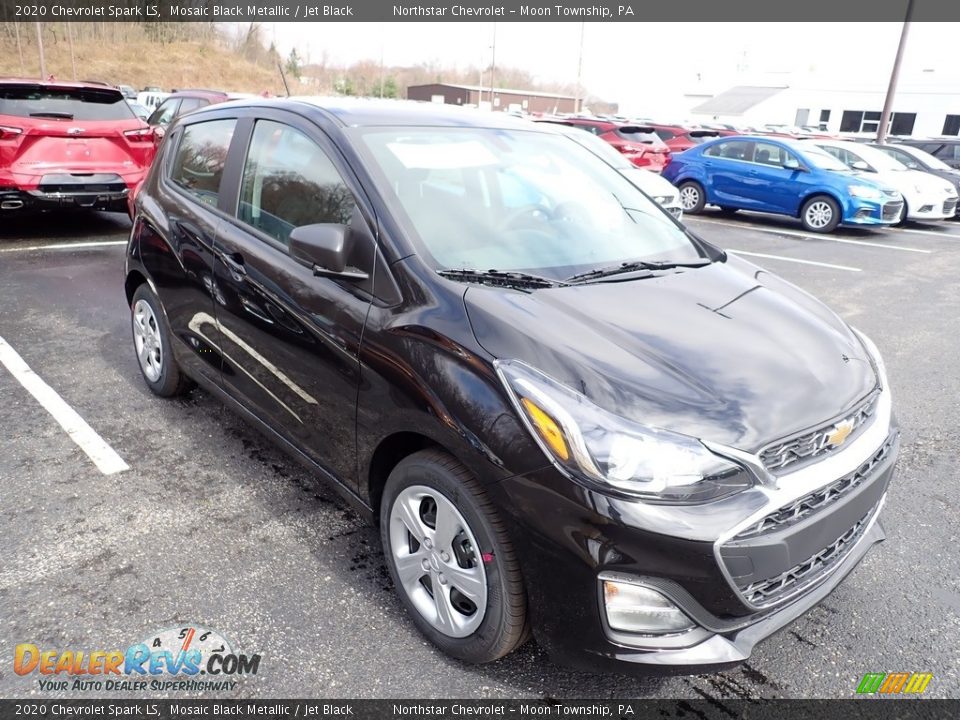 2020 Chevrolet Spark LS Mosaic Black Metallic / Jet Black Photo #7