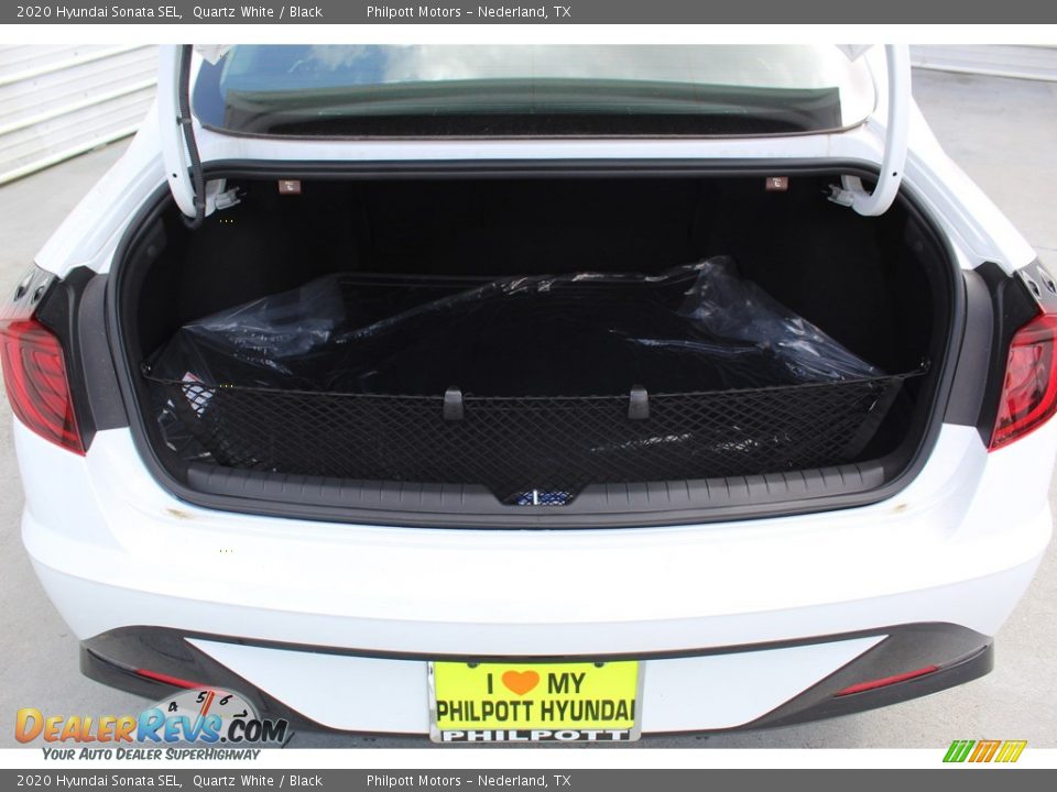 2020 Hyundai Sonata SEL Quartz White / Black Photo #23