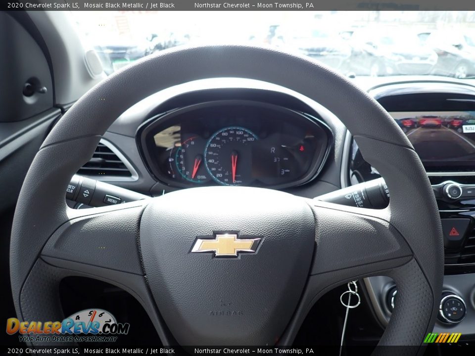 2020 Chevrolet Spark LS Mosaic Black Metallic / Jet Black Photo #19