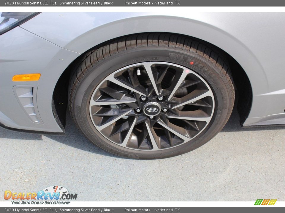 2020 Hyundai Sonata SEL Plus Shimmering Silver Pearl / Black Photo #5
