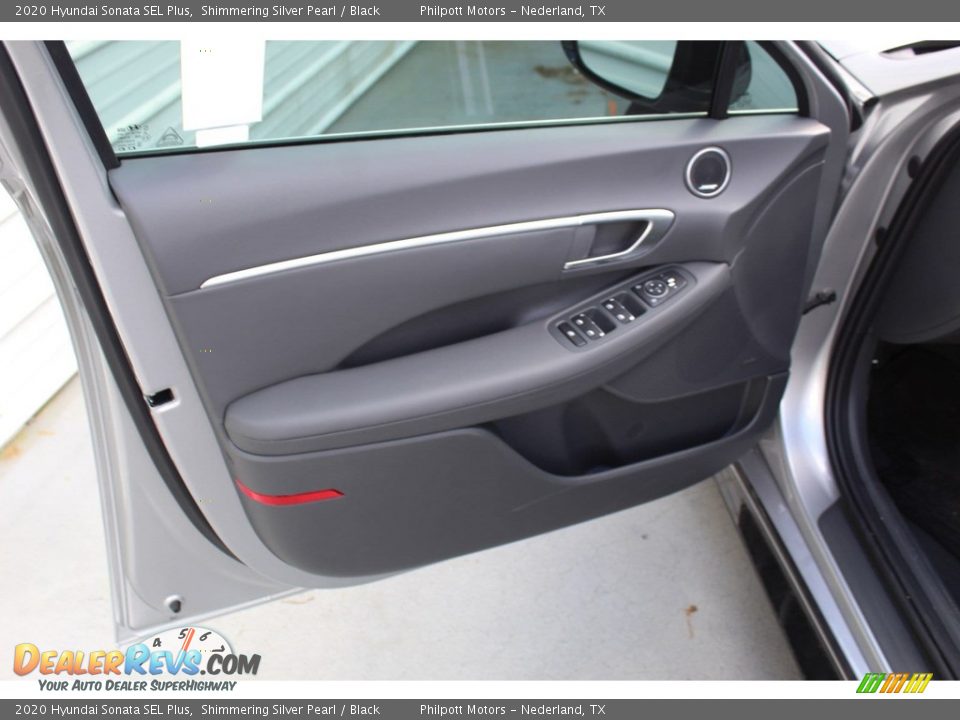 2020 Hyundai Sonata SEL Plus Shimmering Silver Pearl / Black Photo #9
