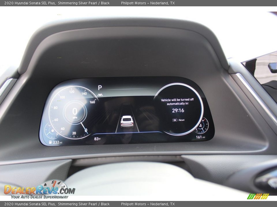 2020 Hyundai Sonata SEL Plus Shimmering Silver Pearl / Black Photo #13