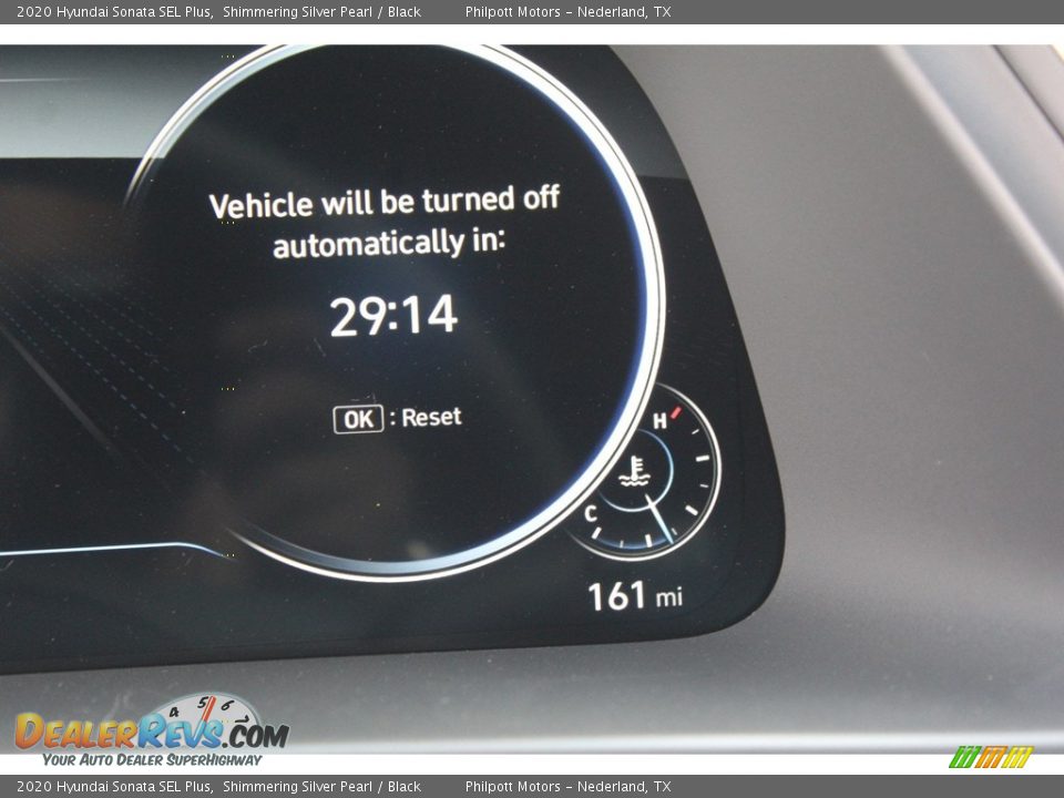 2020 Hyundai Sonata SEL Plus Shimmering Silver Pearl / Black Photo #14