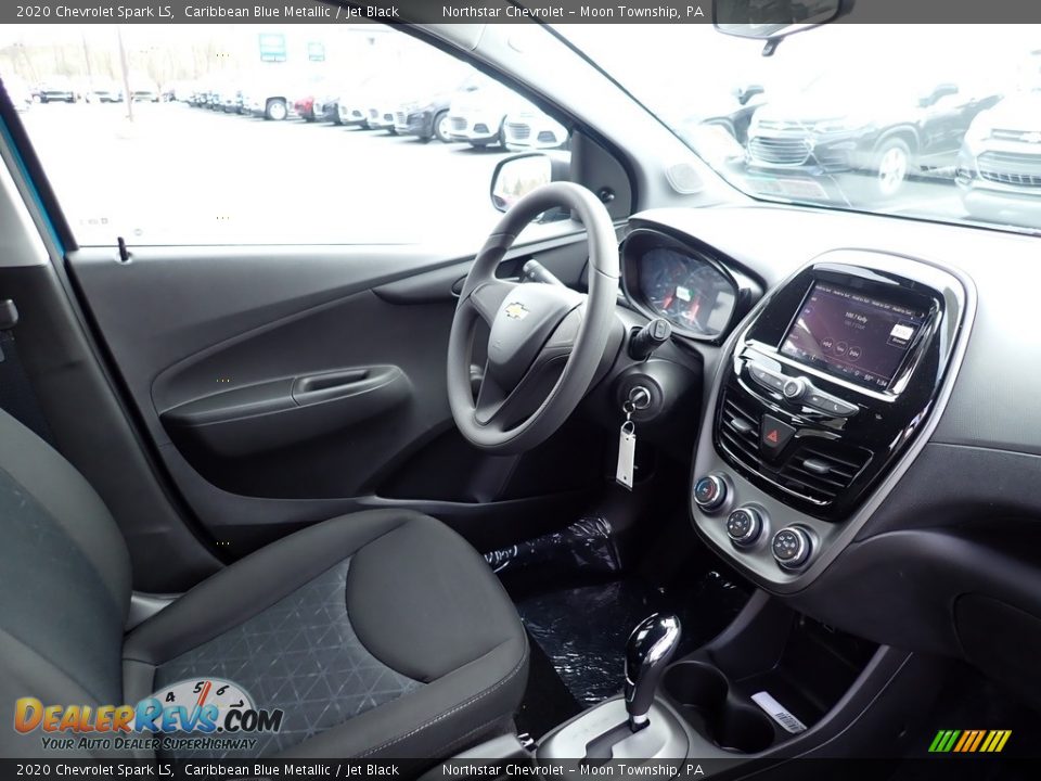 2020 Chevrolet Spark LS Caribbean Blue Metallic / Jet Black Photo #11