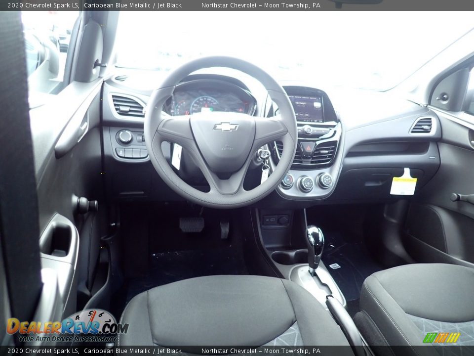 2020 Chevrolet Spark LS Caribbean Blue Metallic / Jet Black Photo #14