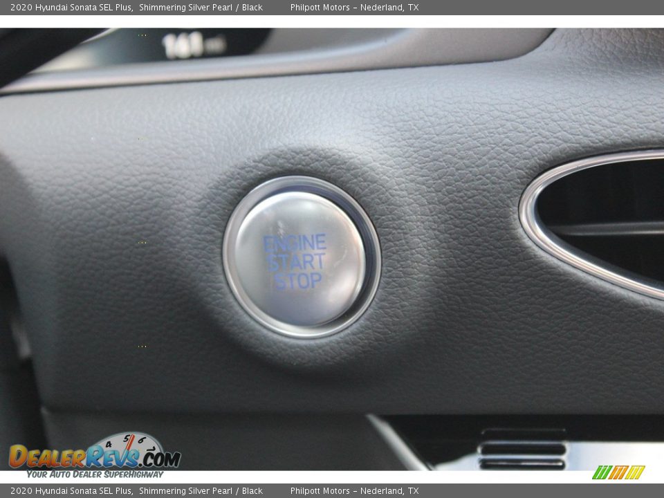 2020 Hyundai Sonata SEL Plus Shimmering Silver Pearl / Black Photo #17