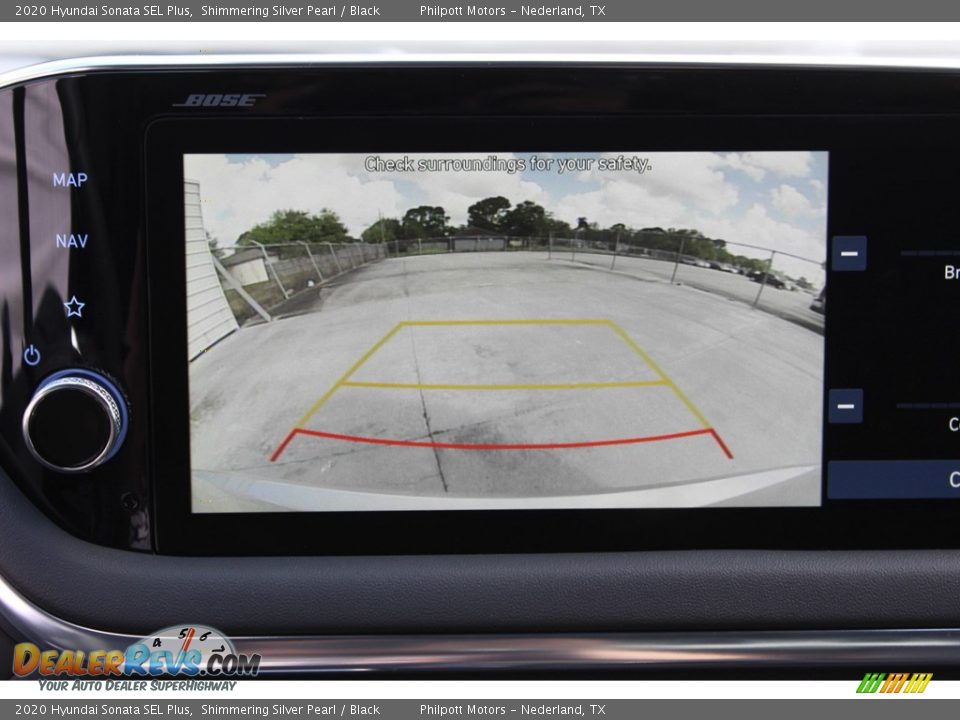 2020 Hyundai Sonata SEL Plus Shimmering Silver Pearl / Black Photo #18