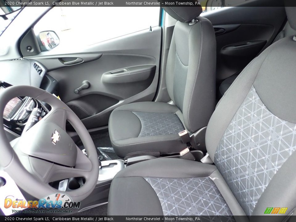 2020 Chevrolet Spark LS Caribbean Blue Metallic / Jet Black Photo #16