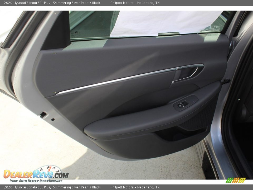 2020 Hyundai Sonata SEL Plus Shimmering Silver Pearl / Black Photo #19
