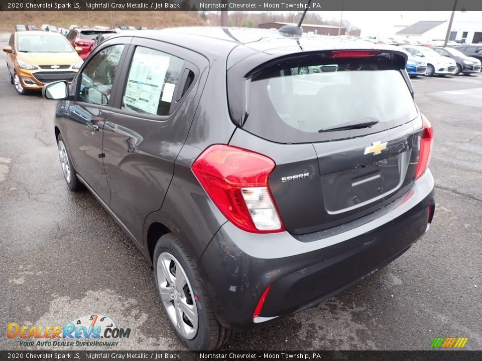 2020 Chevrolet Spark LS Nightfall Gray Metallic / Jet Black Photo #3