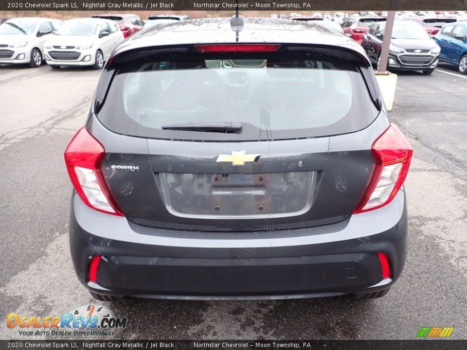 2020 Chevrolet Spark LS Nightfall Gray Metallic / Jet Black Photo #4