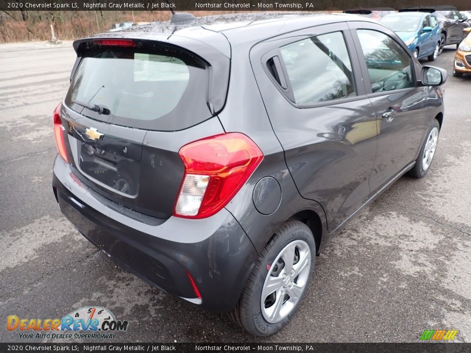 2020 Chevrolet Spark LS Nightfall Gray Metallic / Jet Black Photo #5