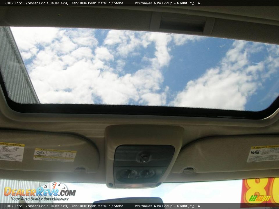 2007 Ford Explorer Eddie Bauer 4x4 Dark Blue Pearl Metallic / Stone Photo #7