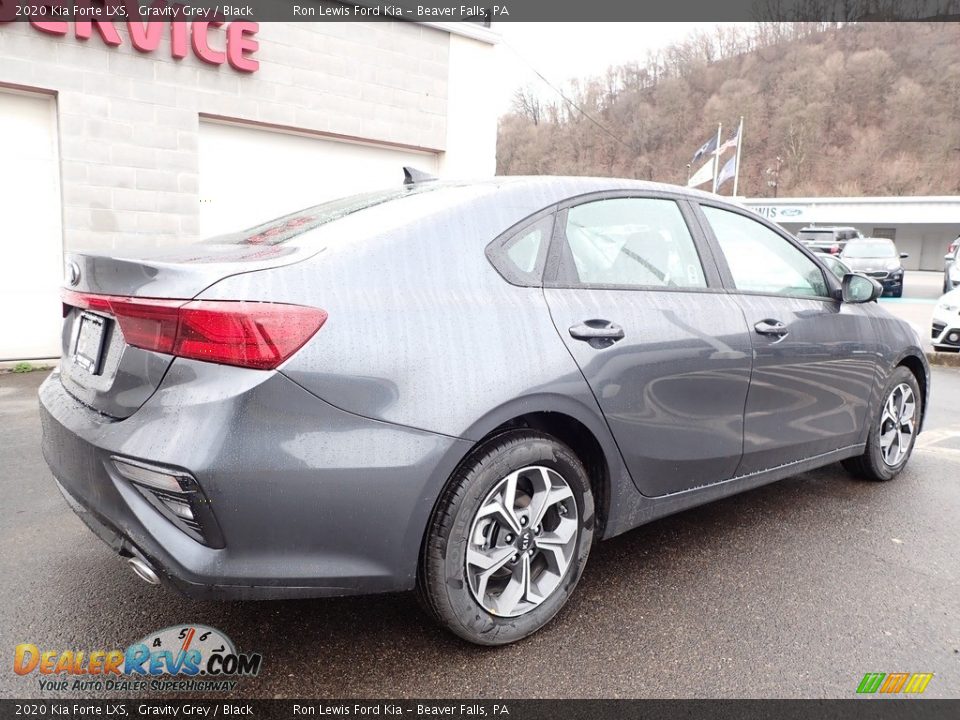 2020 Kia Forte LXS Gravity Grey / Black Photo #2