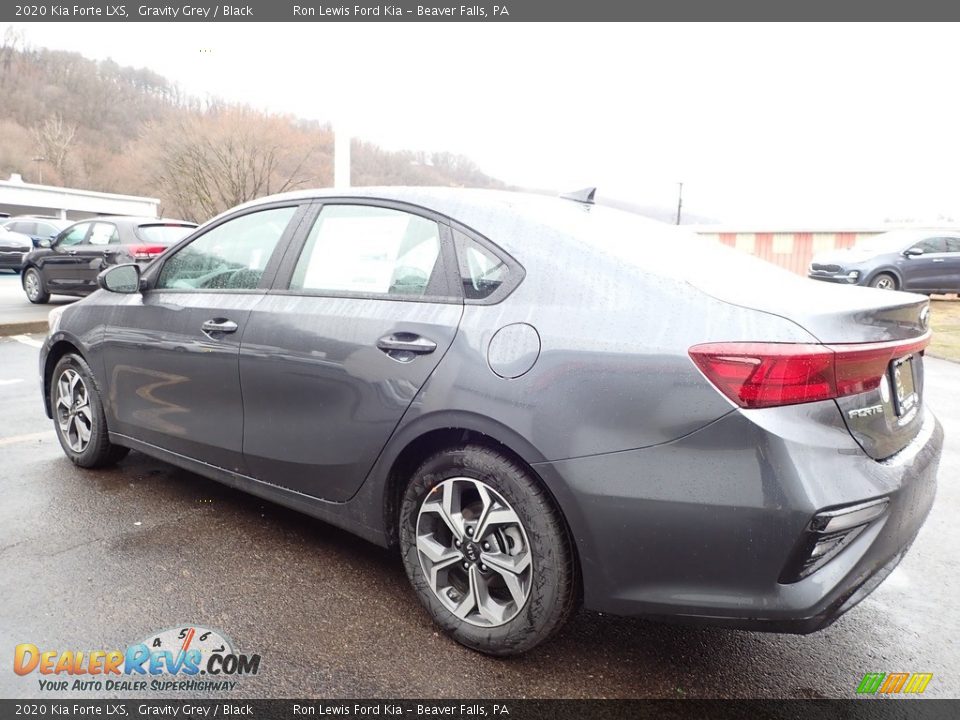 2020 Kia Forte LXS Gravity Grey / Black Photo #5